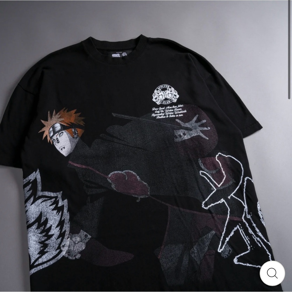 DARC SPORT X NARUTO X PAIN ENERGY “SIDE TO SIDE” ( PAIN QUOTE) SHIRT